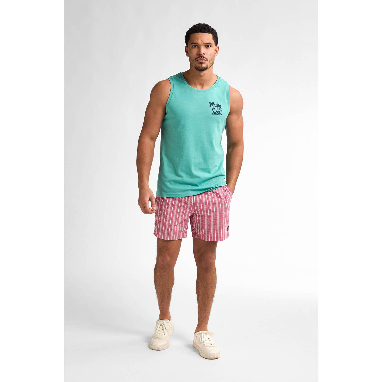 Petrol Industries T-shirt mintgroen