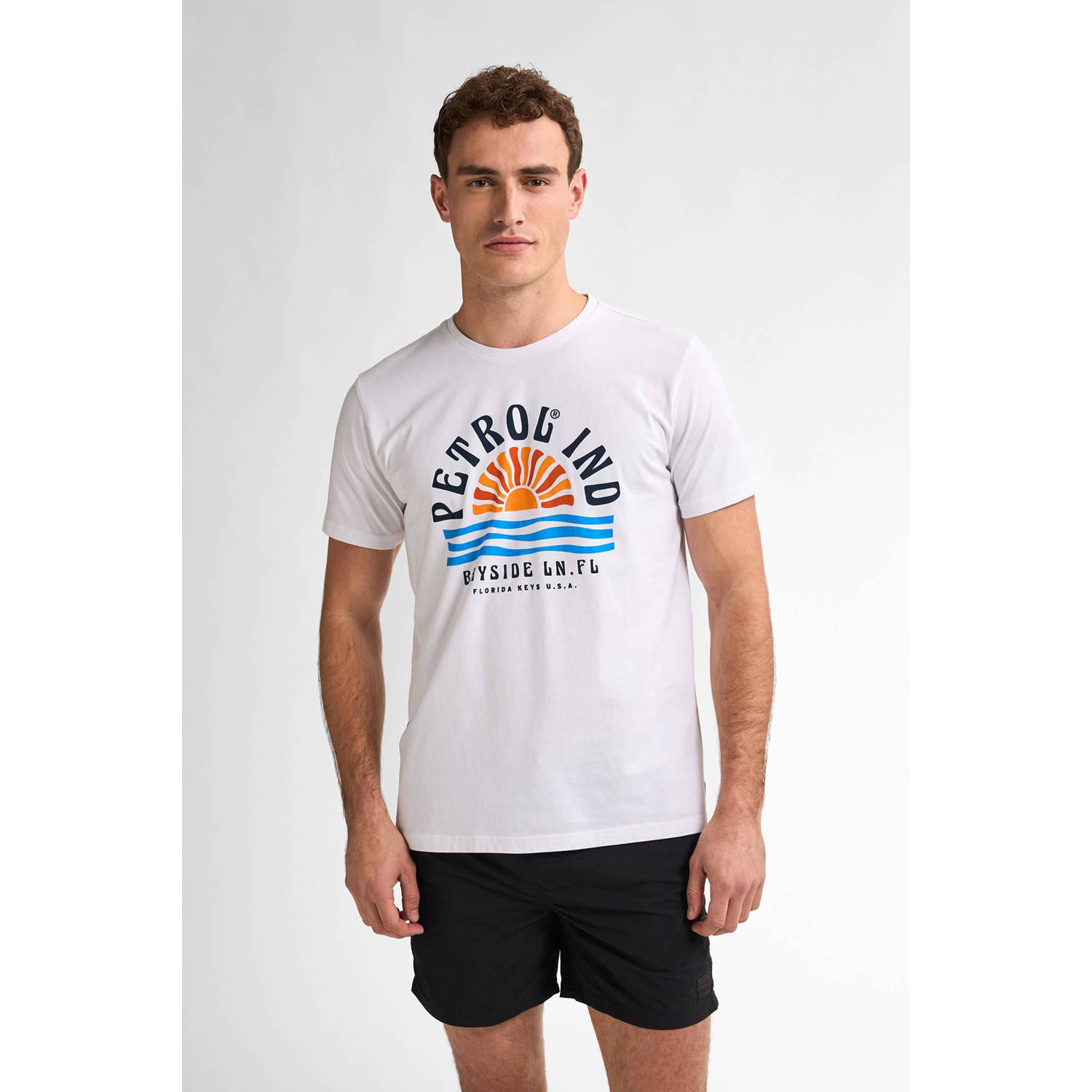 Petrol Industries T-shirt wit