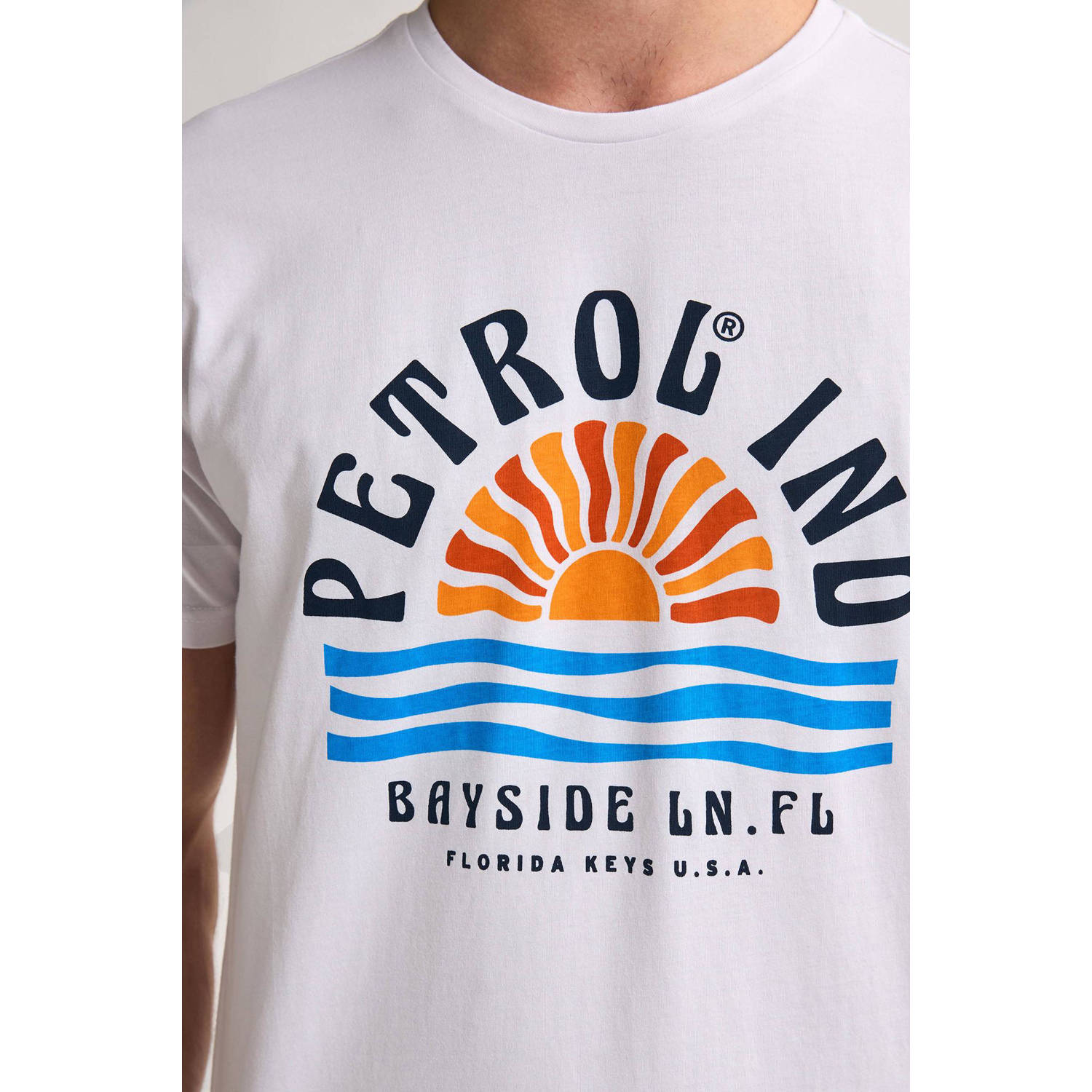 Petrol Industries T-shirt wit