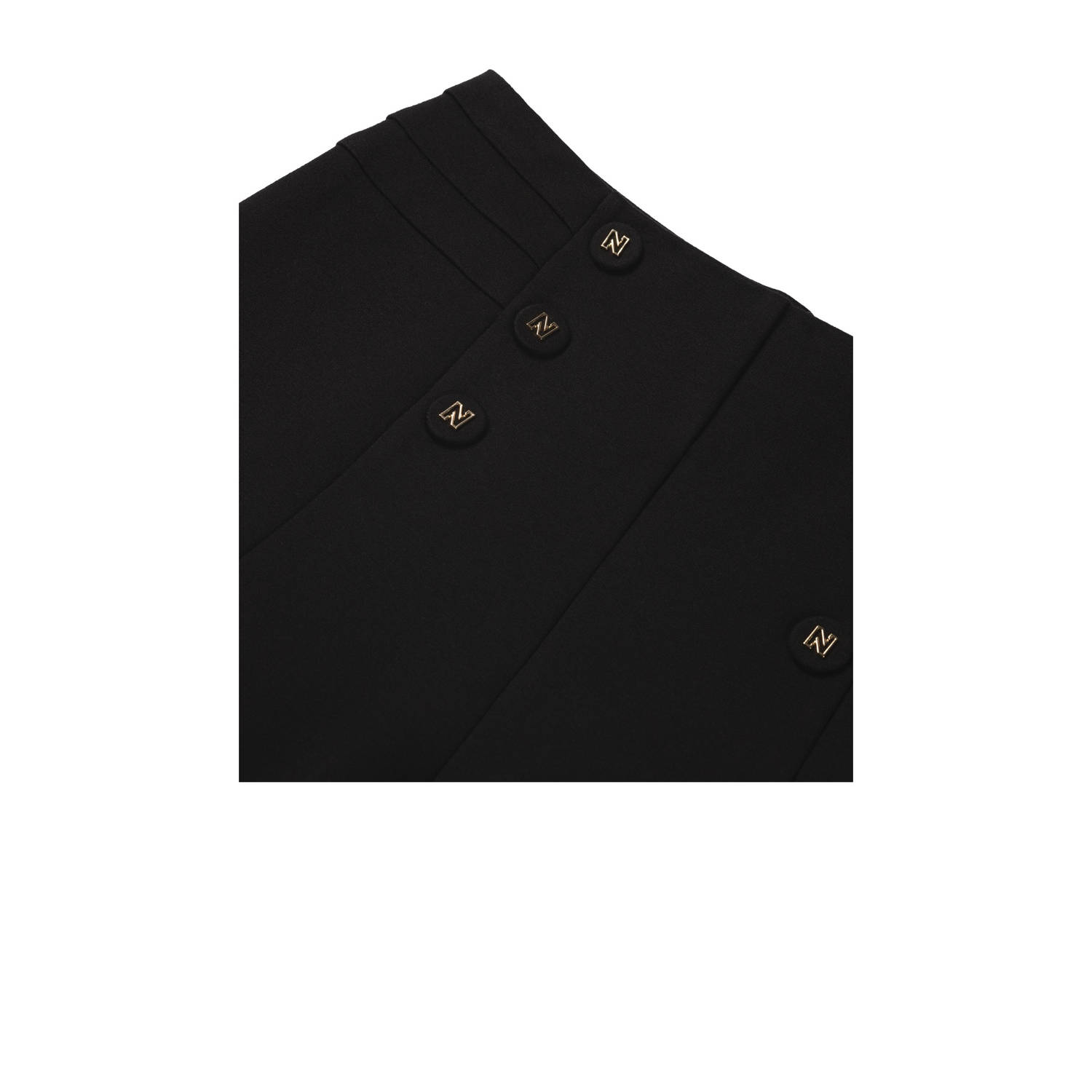 NIKKIE skinny high waist tregging zwart