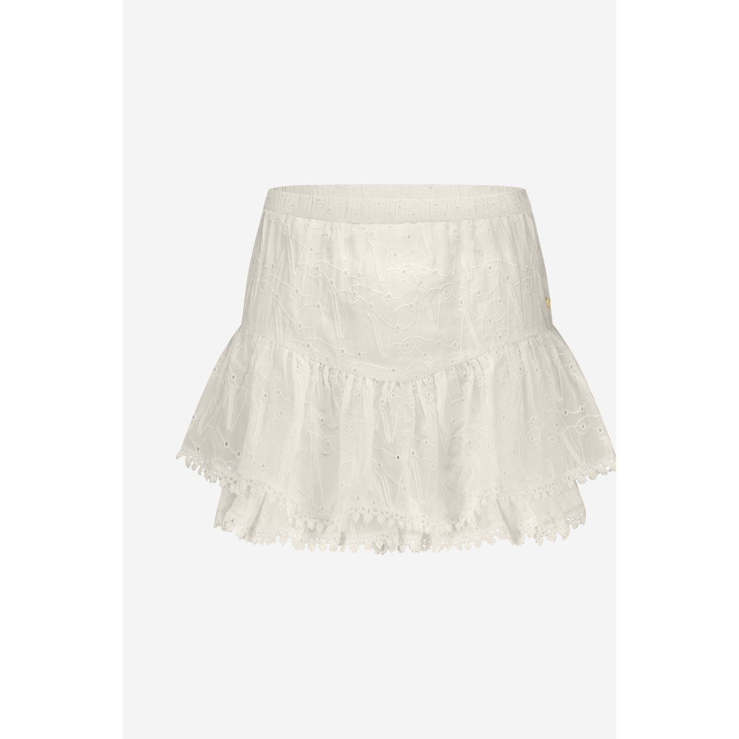 NIKKIE skort broderie ecru