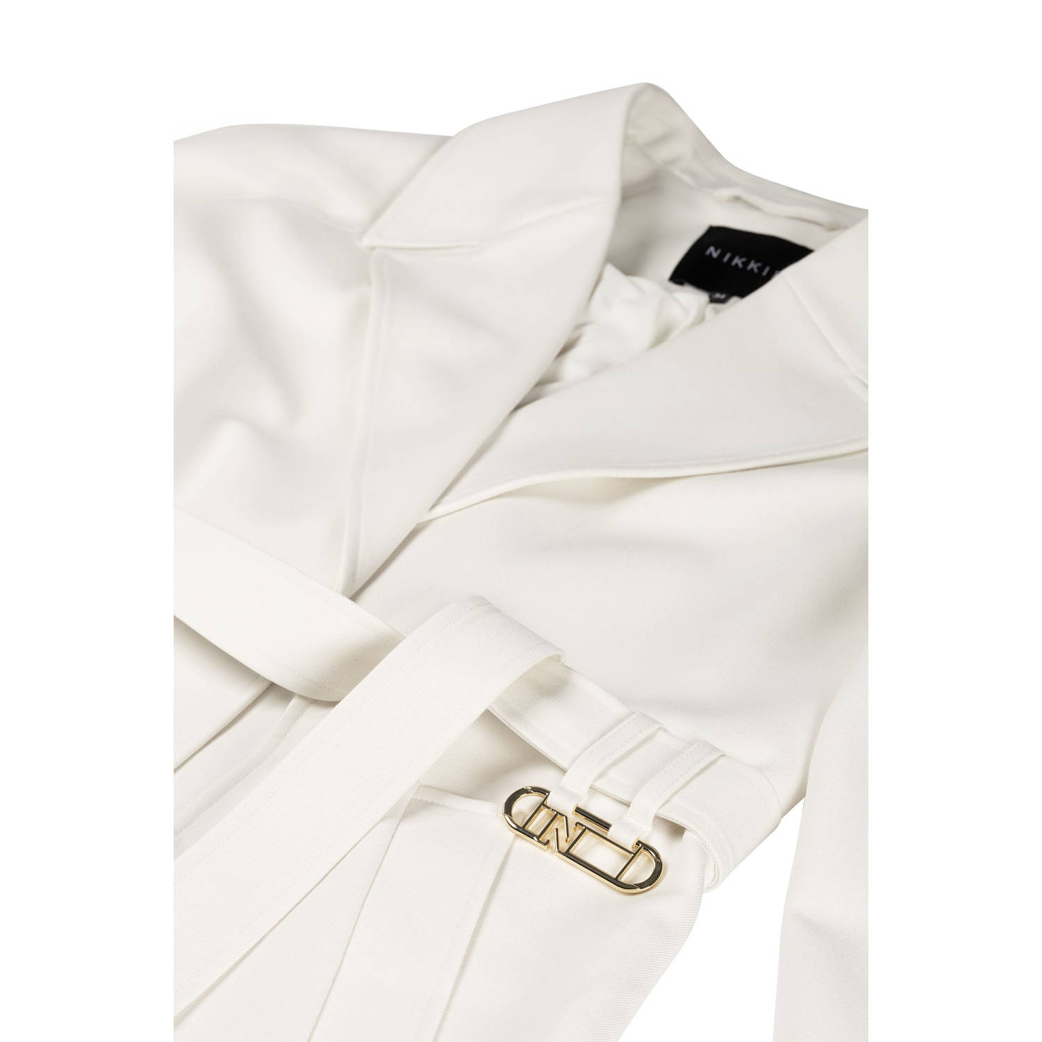 NIKKIE X Franka Vedder trenchcoat ecru