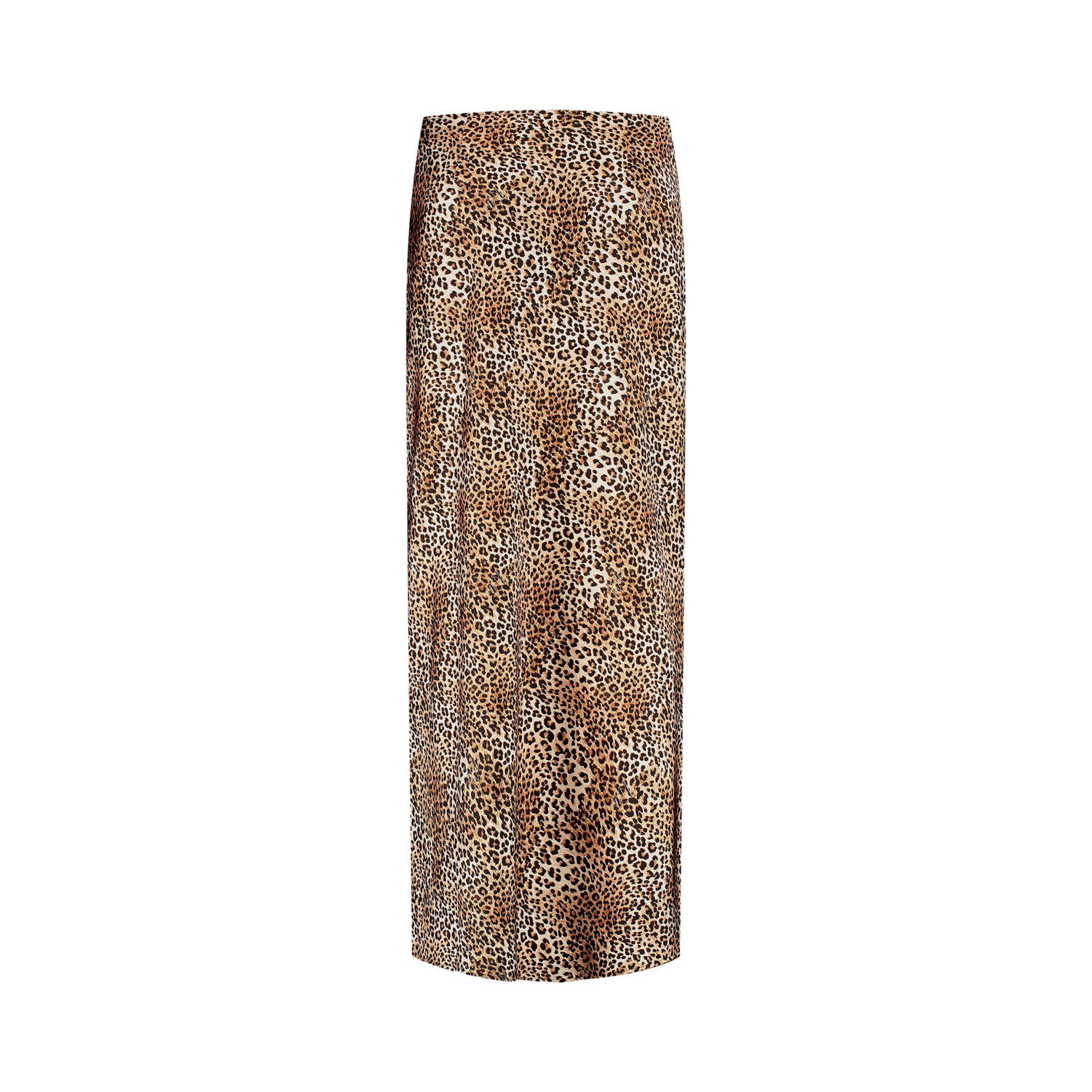 NIKKIE X Franka Vedder midi rok met panterprint