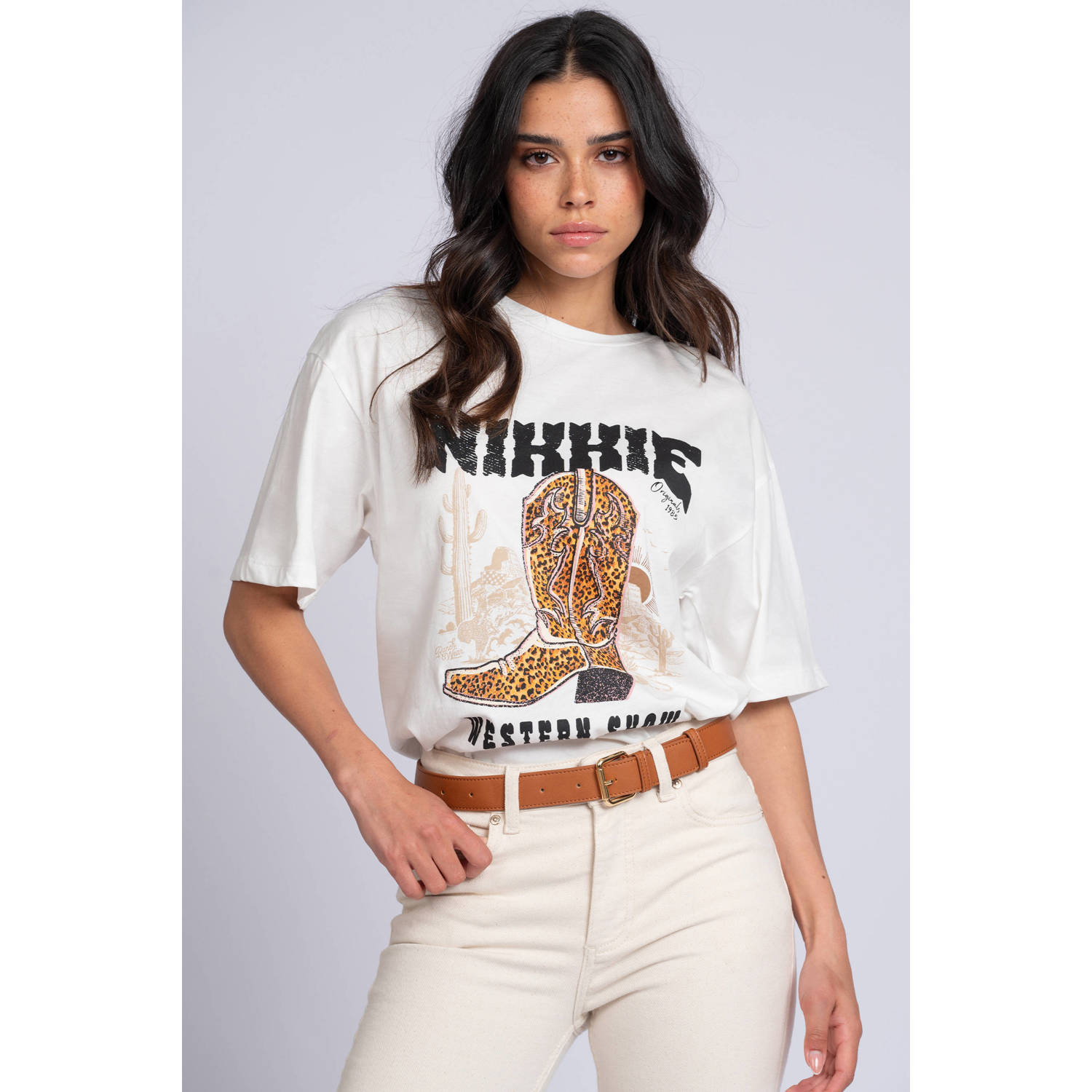 NIKKIE T-shirt wit