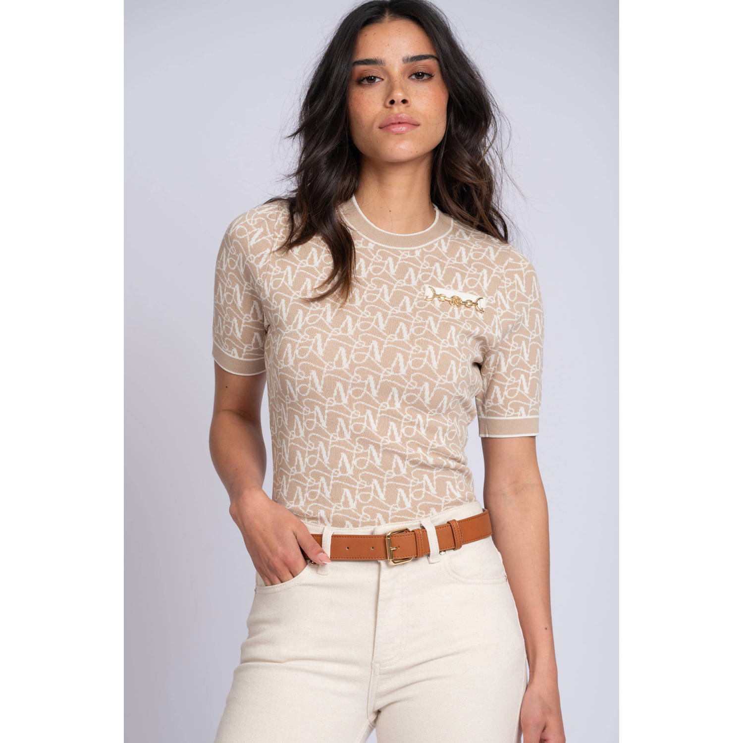 NIKKIE top beige