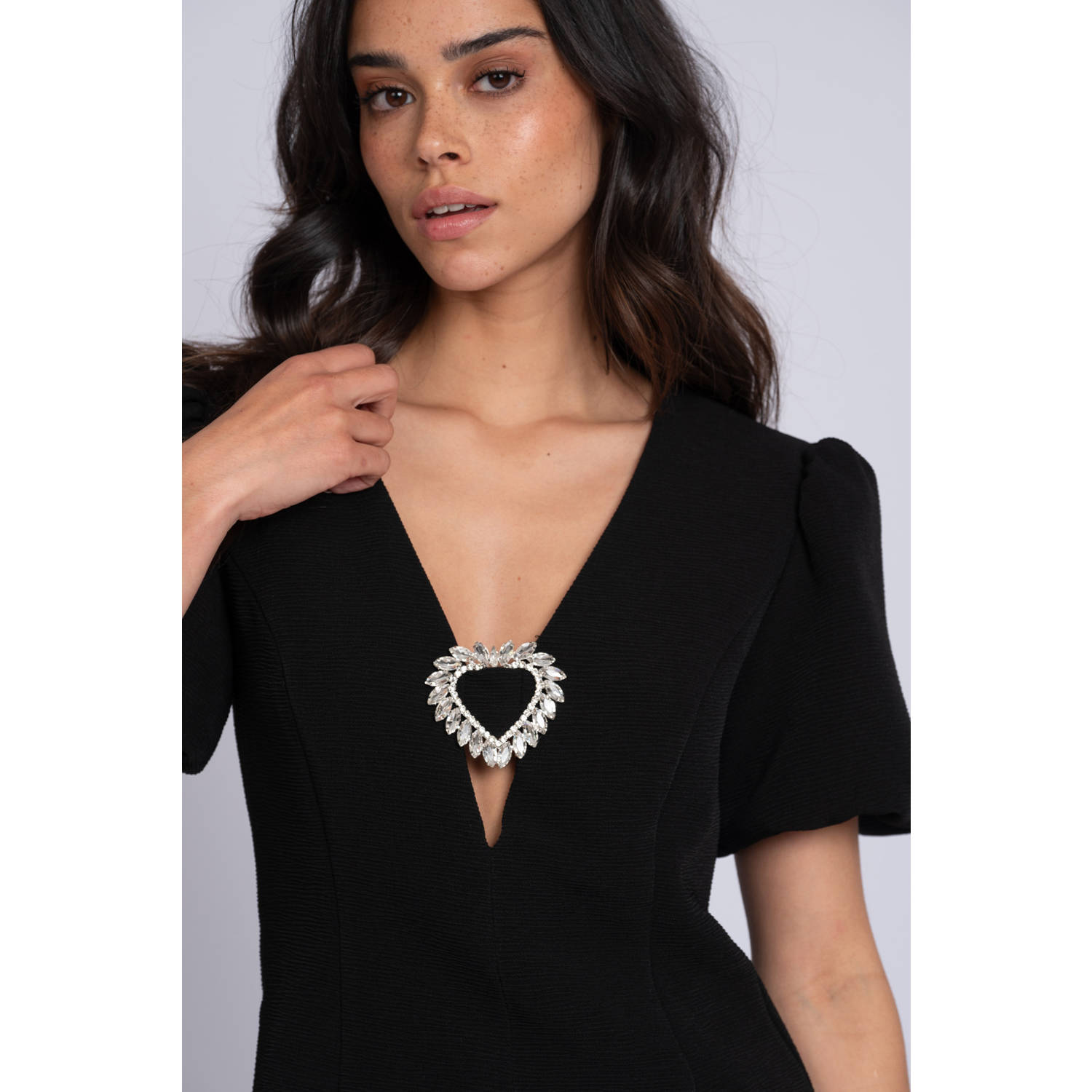 NIKKIE X Franka Vedder top zwart