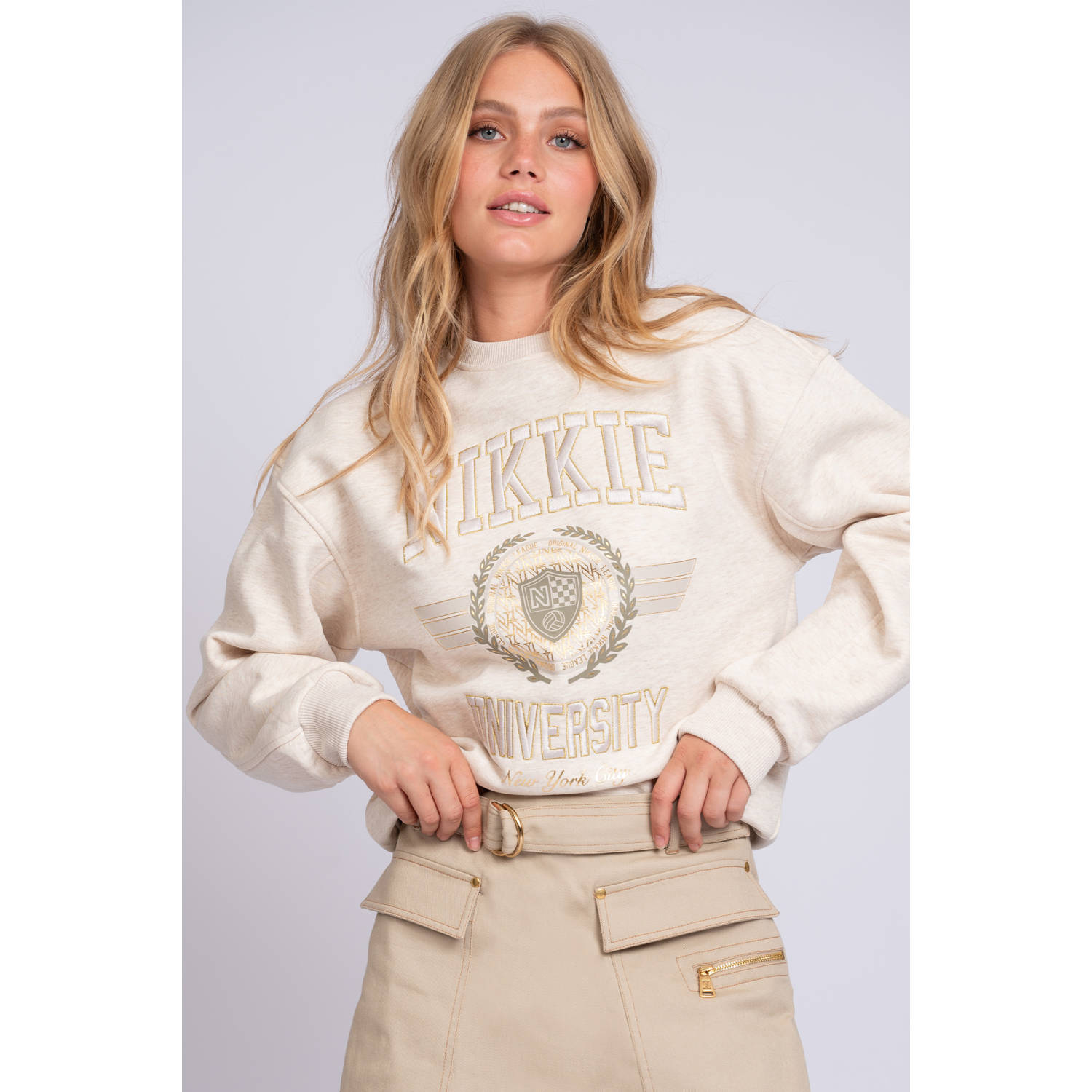 NIKKIE sweater ecru