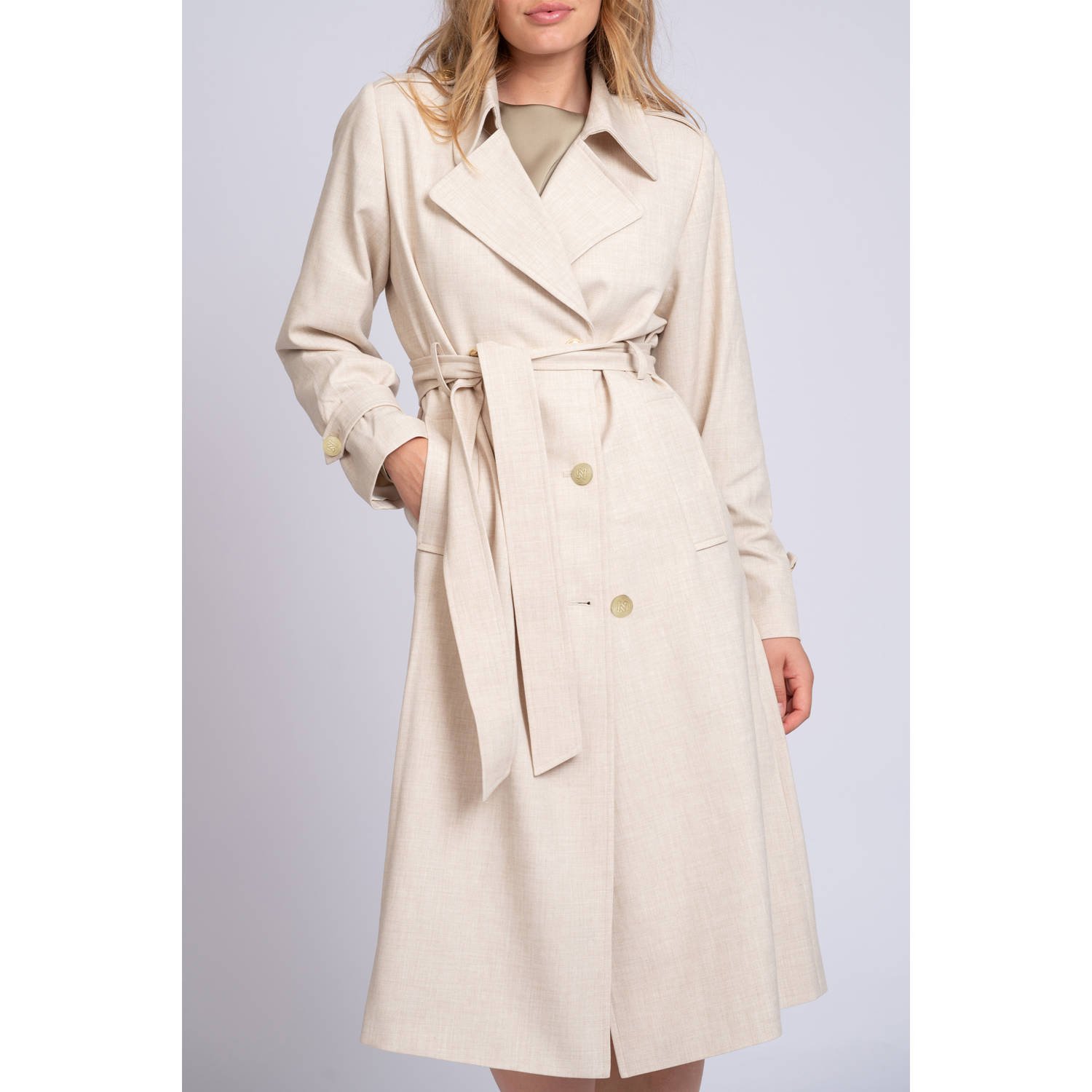 NIKKIE trenchcoat beige
