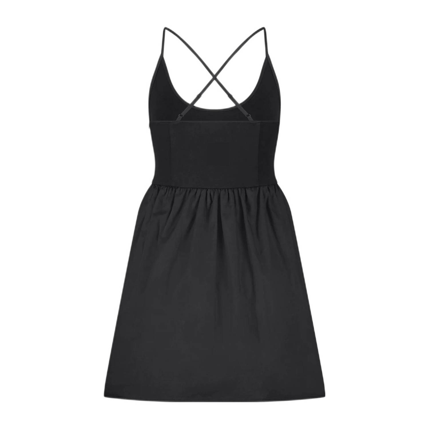 NIKKIE X Franka Vedder korte jurk zwart
