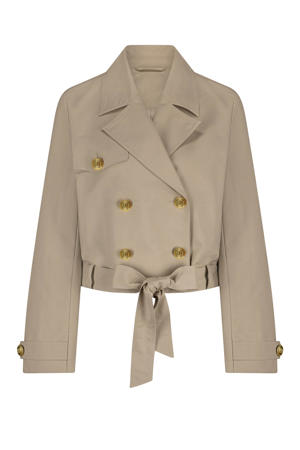 trenchcoat lichtkaki