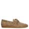 Manfield suède bootschoenen beige