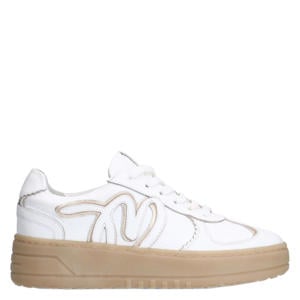 leren sneakers wit