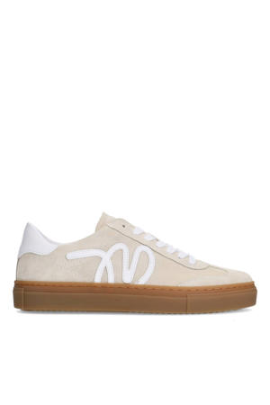 suède sneakers beige