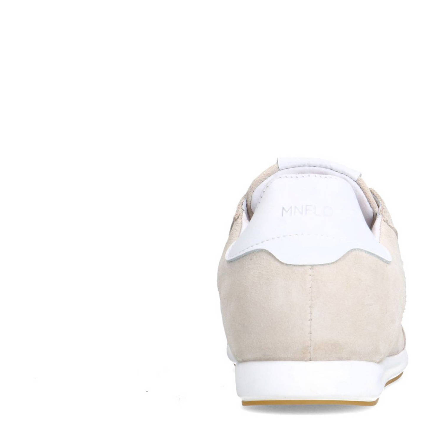 Manfield suède sneakers beige