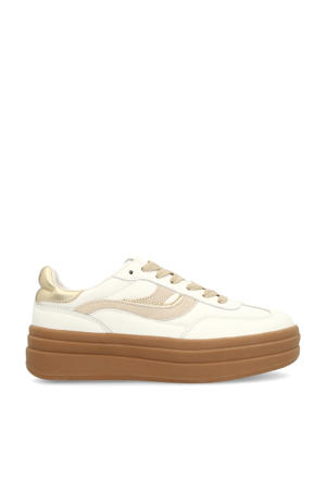 leren sneakers wit