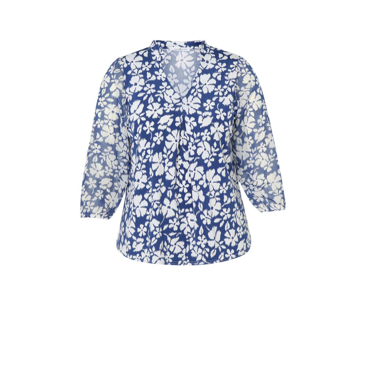 Paprika blousetop blauw