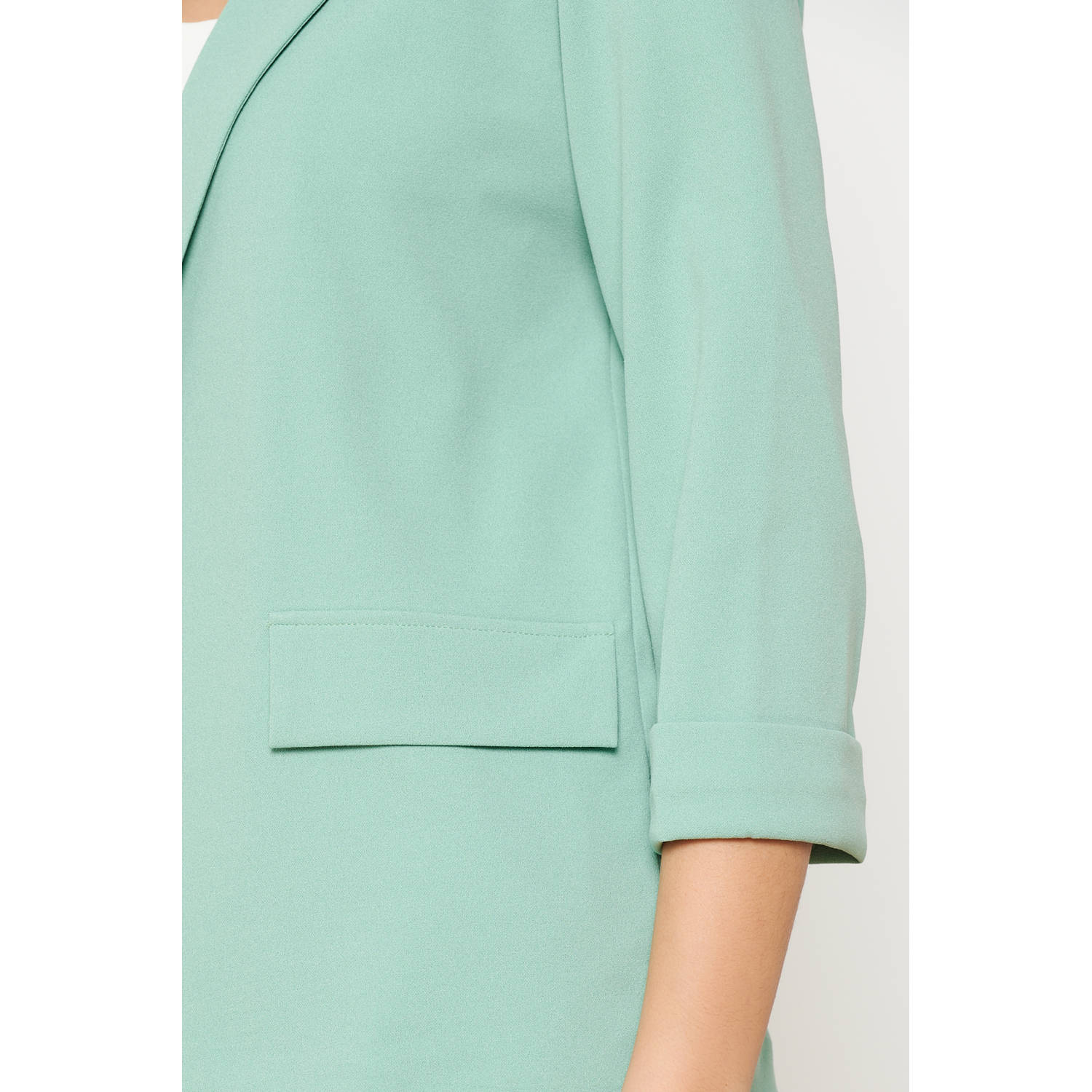 LOLALIZA regular blazer mintgroen