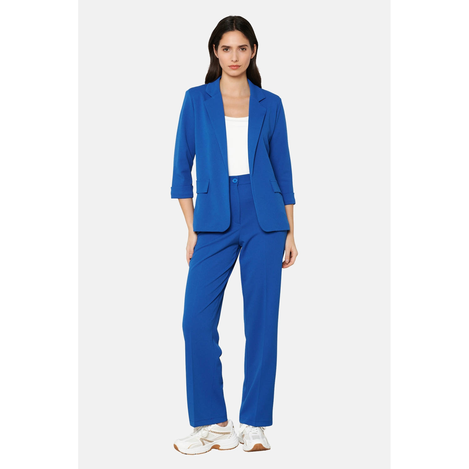 LOLALIZA regular blazer blauw