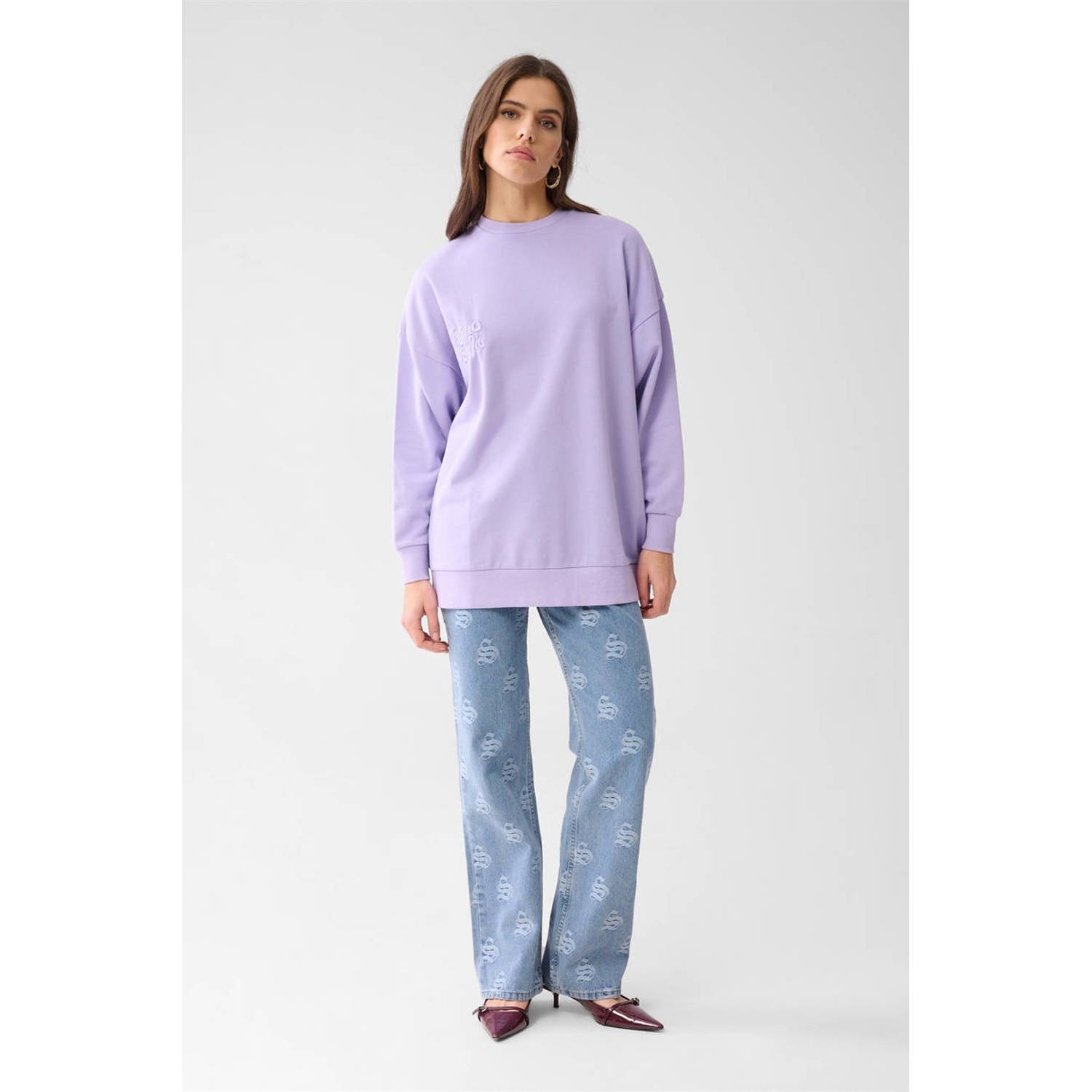 Shoeby sweater paars