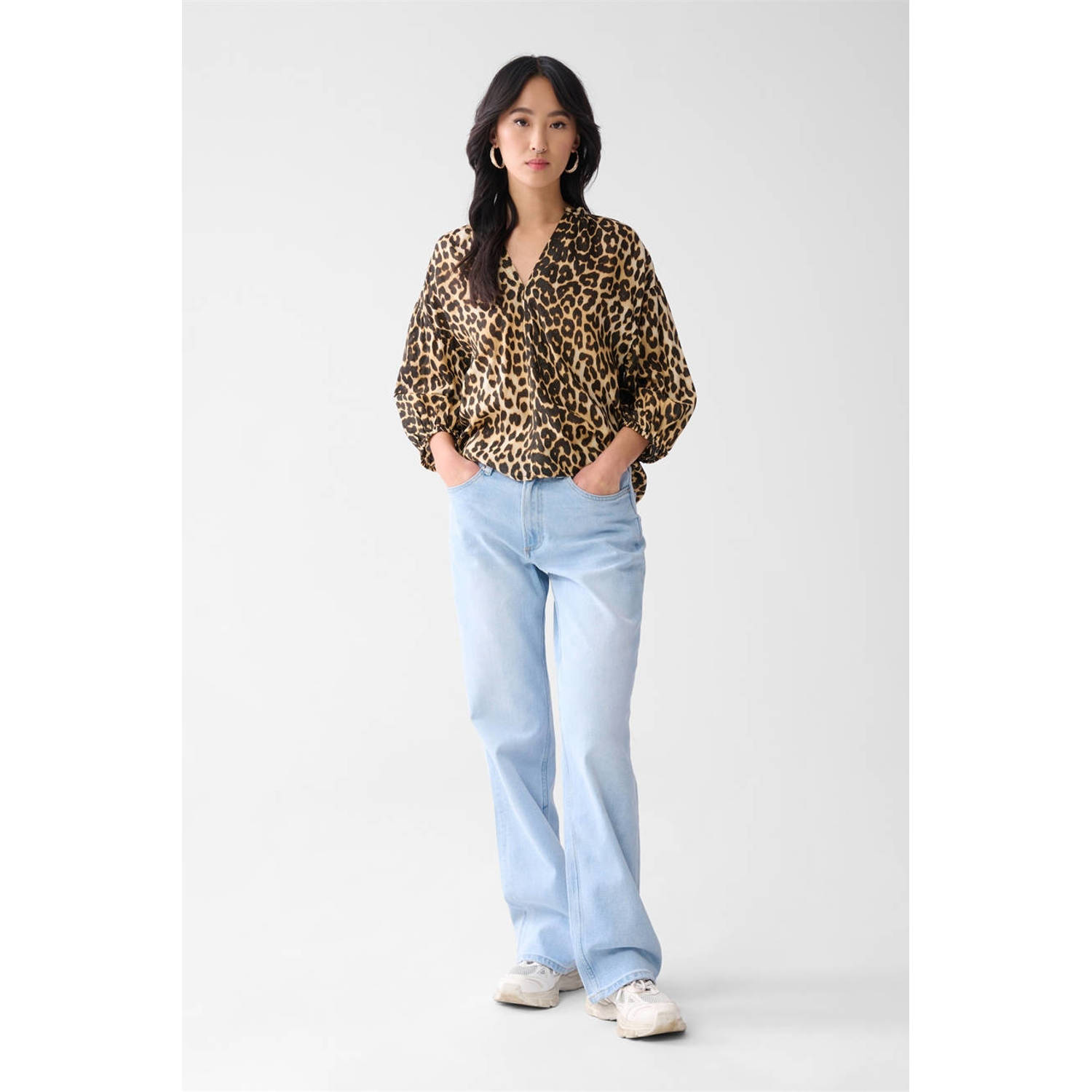 Shoeby blousetop bruin