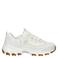 Skechers D'Lites - Good N chunky leren sneakers wit