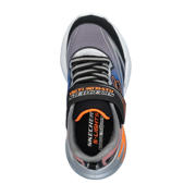 thumbnail: Skechers S Lights Flex-Glow Ultra chunky sneakers met lichtjes zwart/oranje