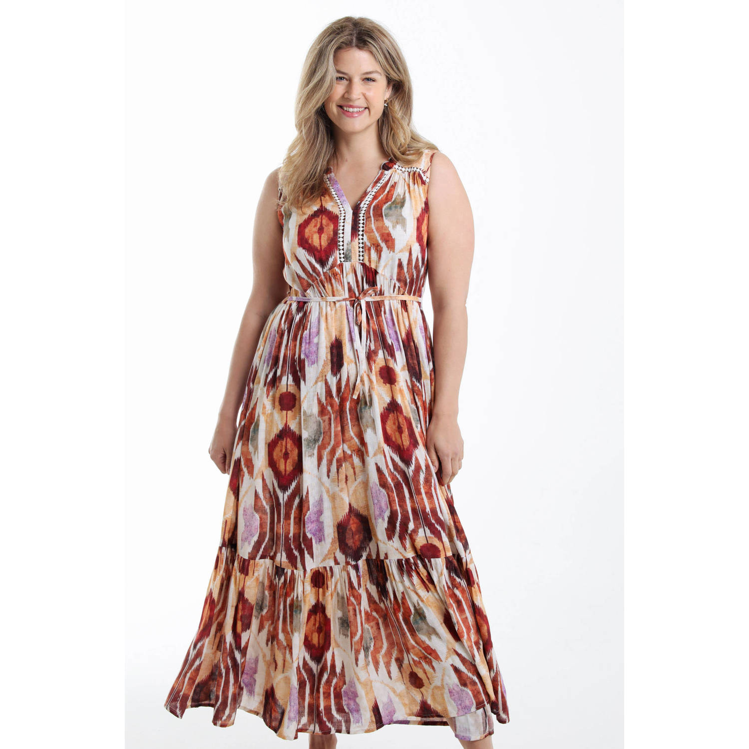 Paprika zomerjurk multi