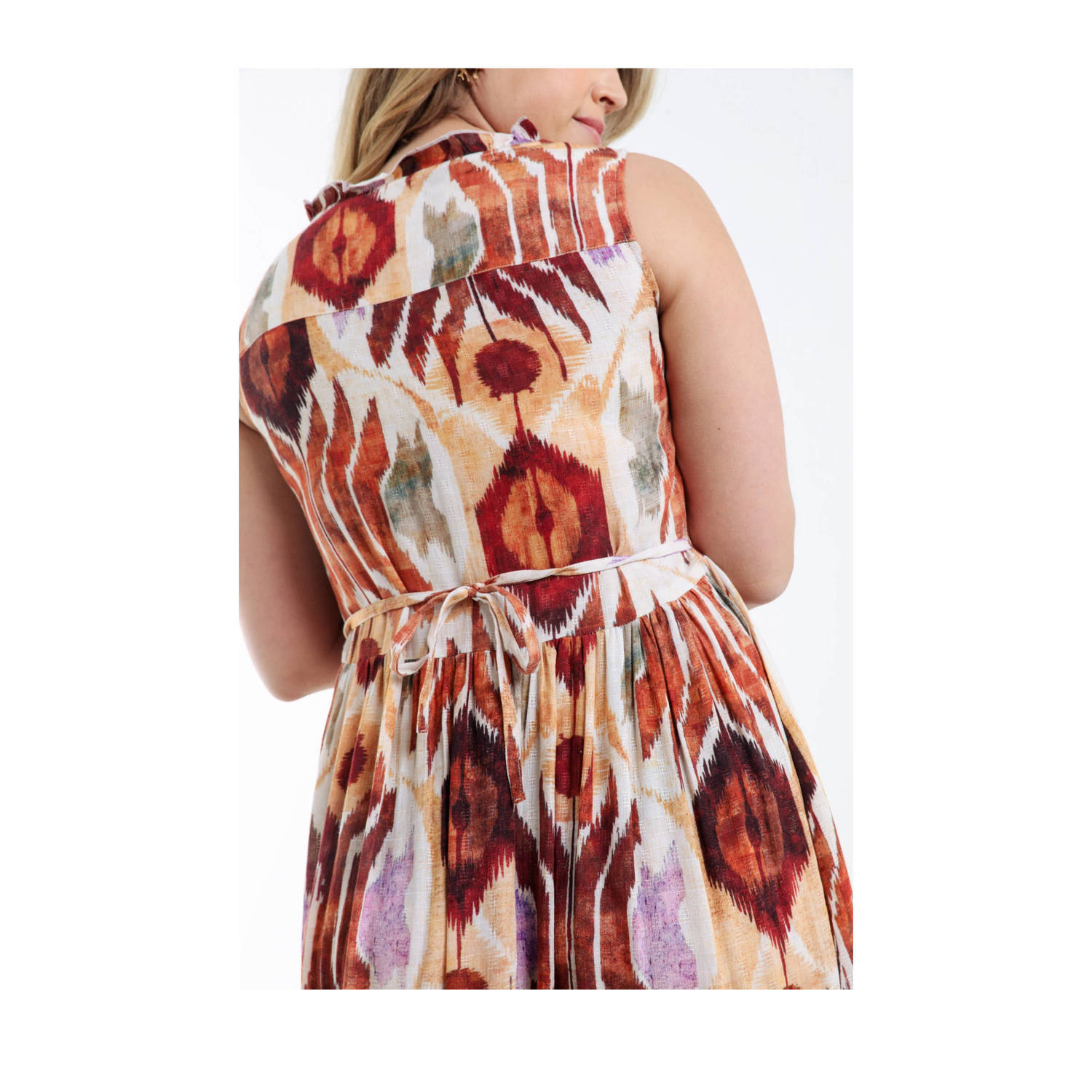 Paprika zomerjurk multi