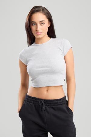 T-shirt lichtgrijs
