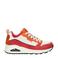 Skechers chunky sneakers wit/roze/oranje