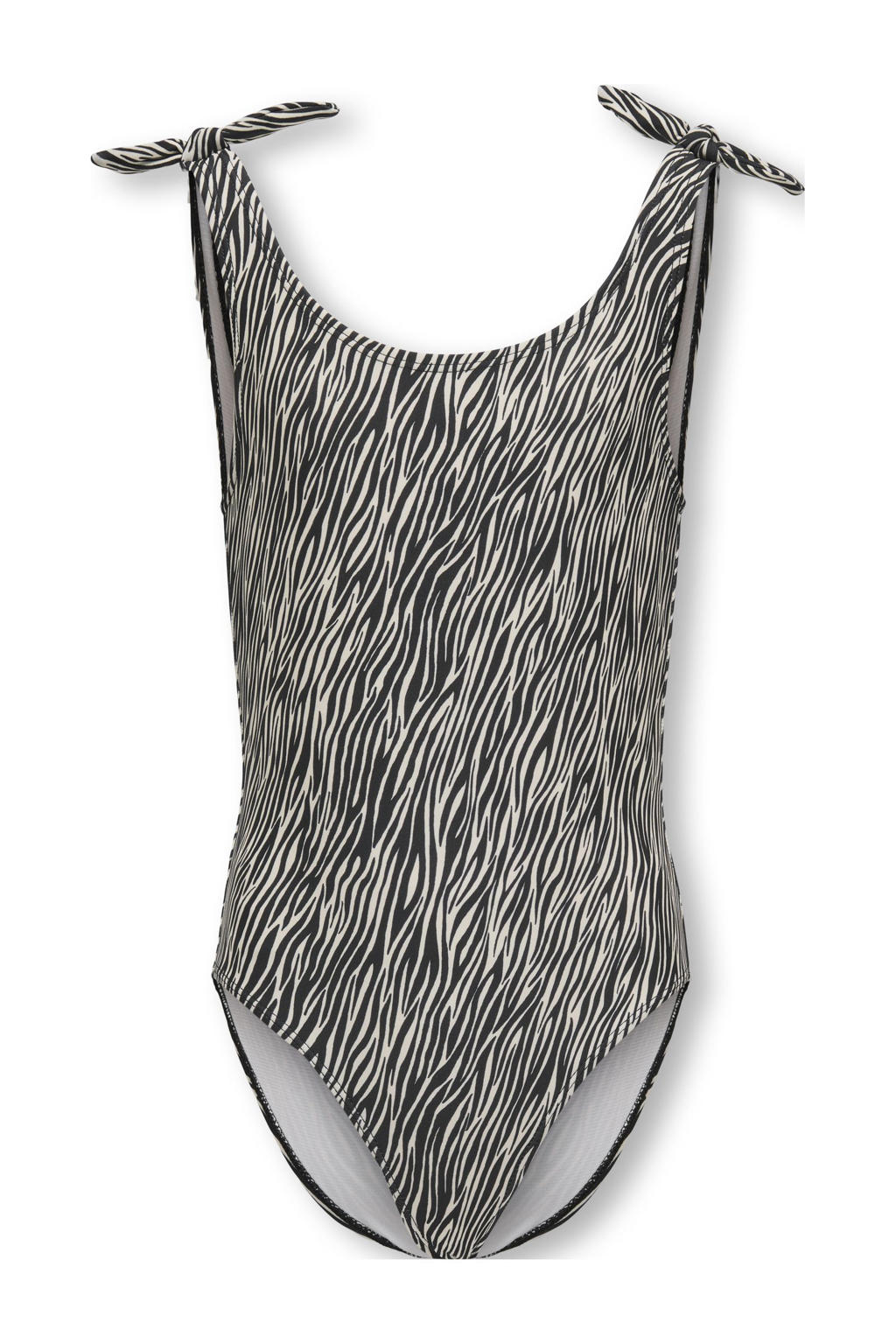 KIDS ONLY GIRL badpak zwart/wit