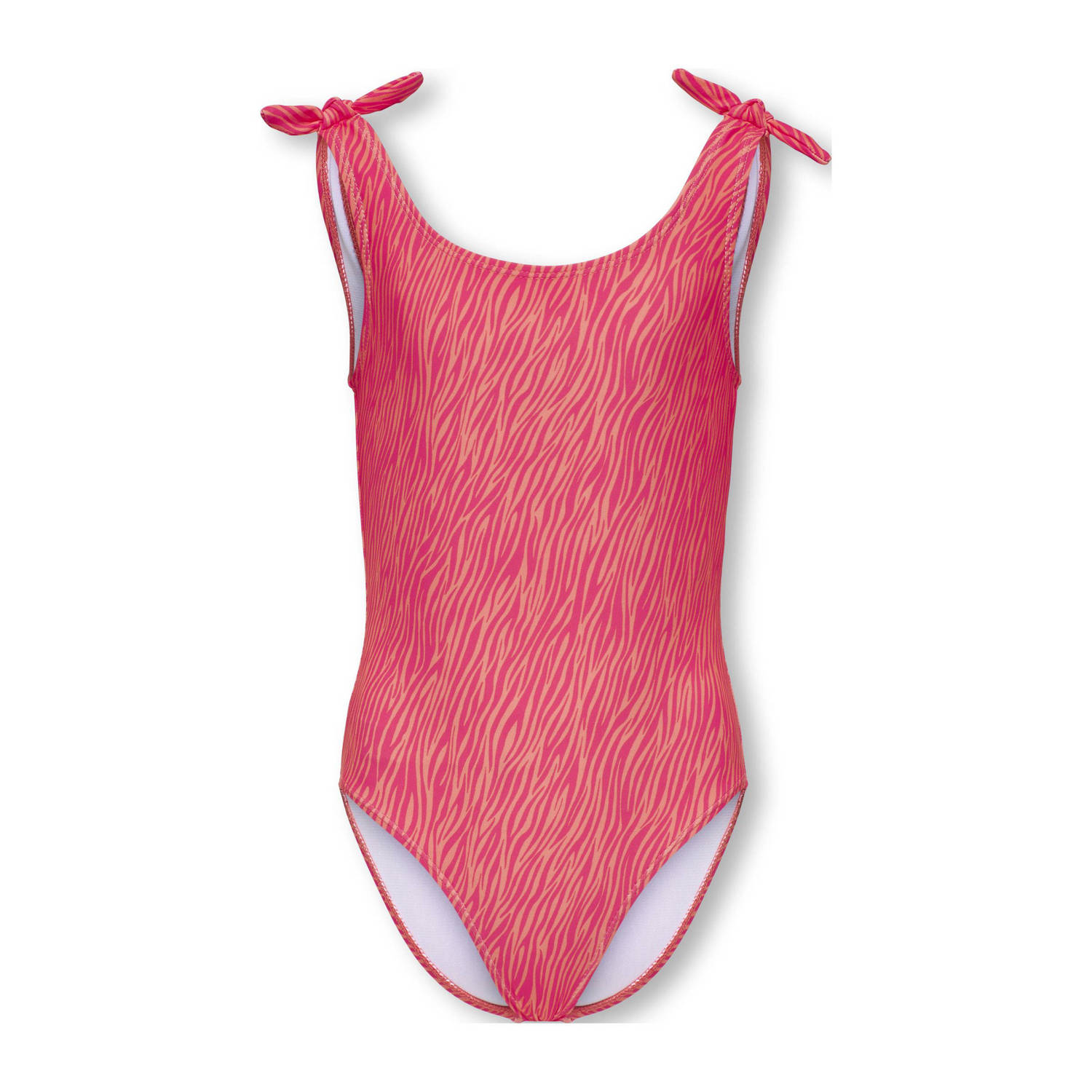 ONLY KIDS GIRL badpak felroze oranje