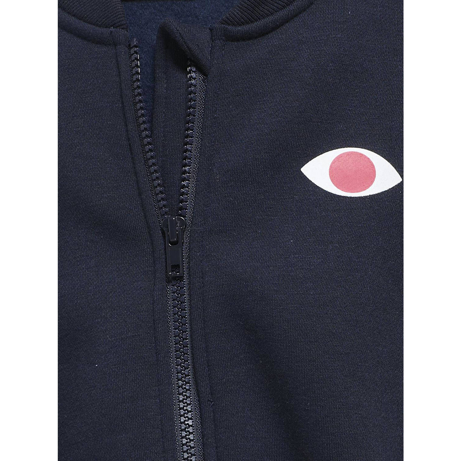 ONLY KIDS GIRL sweatvest donkerblauw