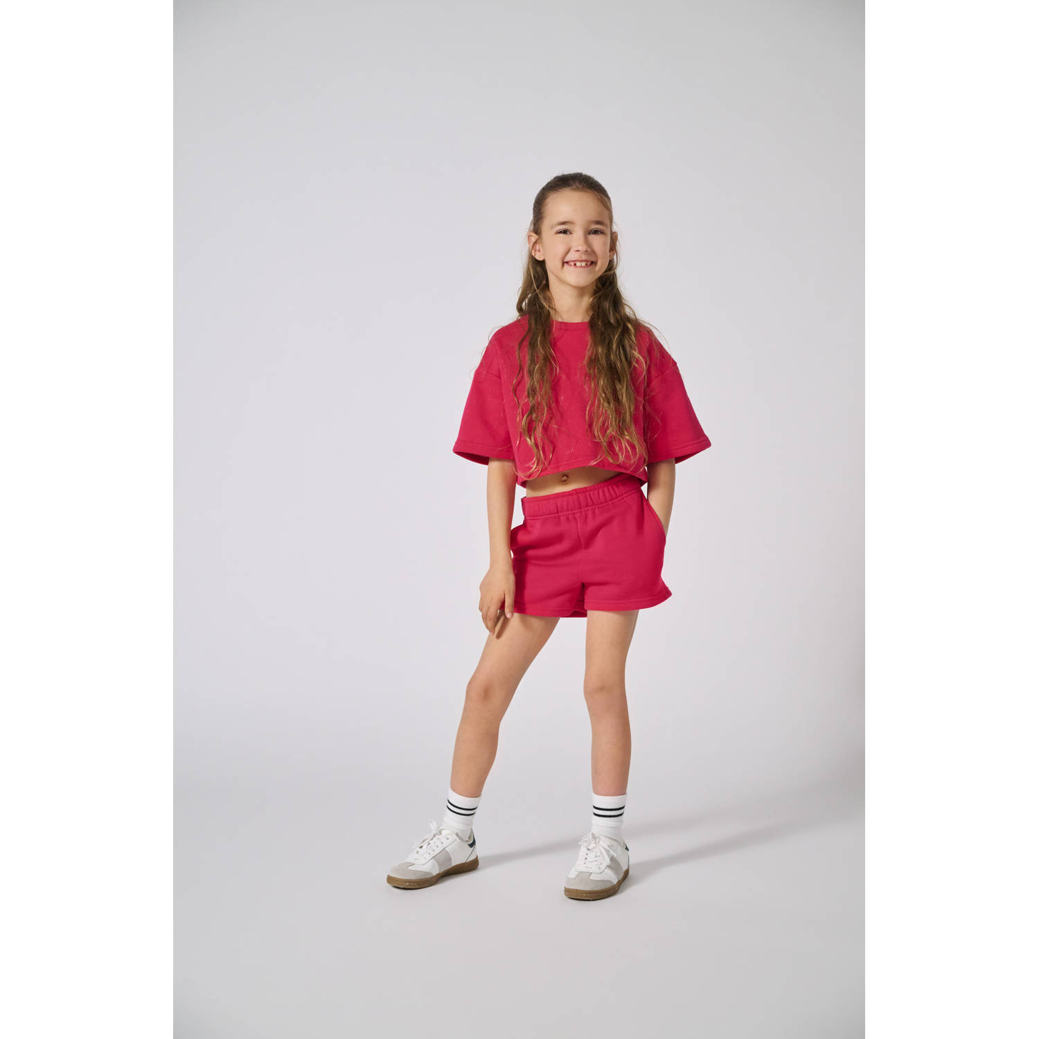 ONLY KIDS GIRL sweatshort roze