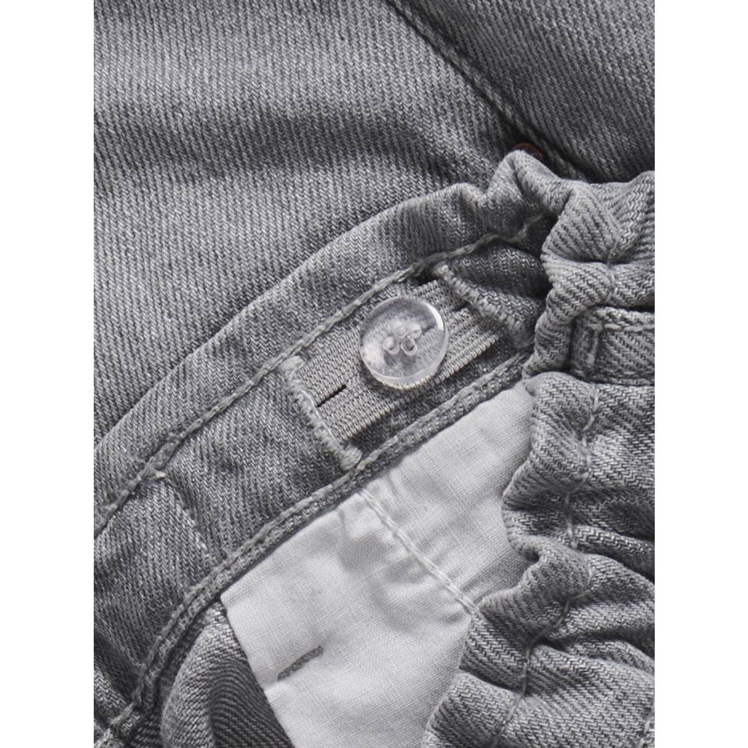 ONLY KIDS GIRL wide leg denim short grey denim