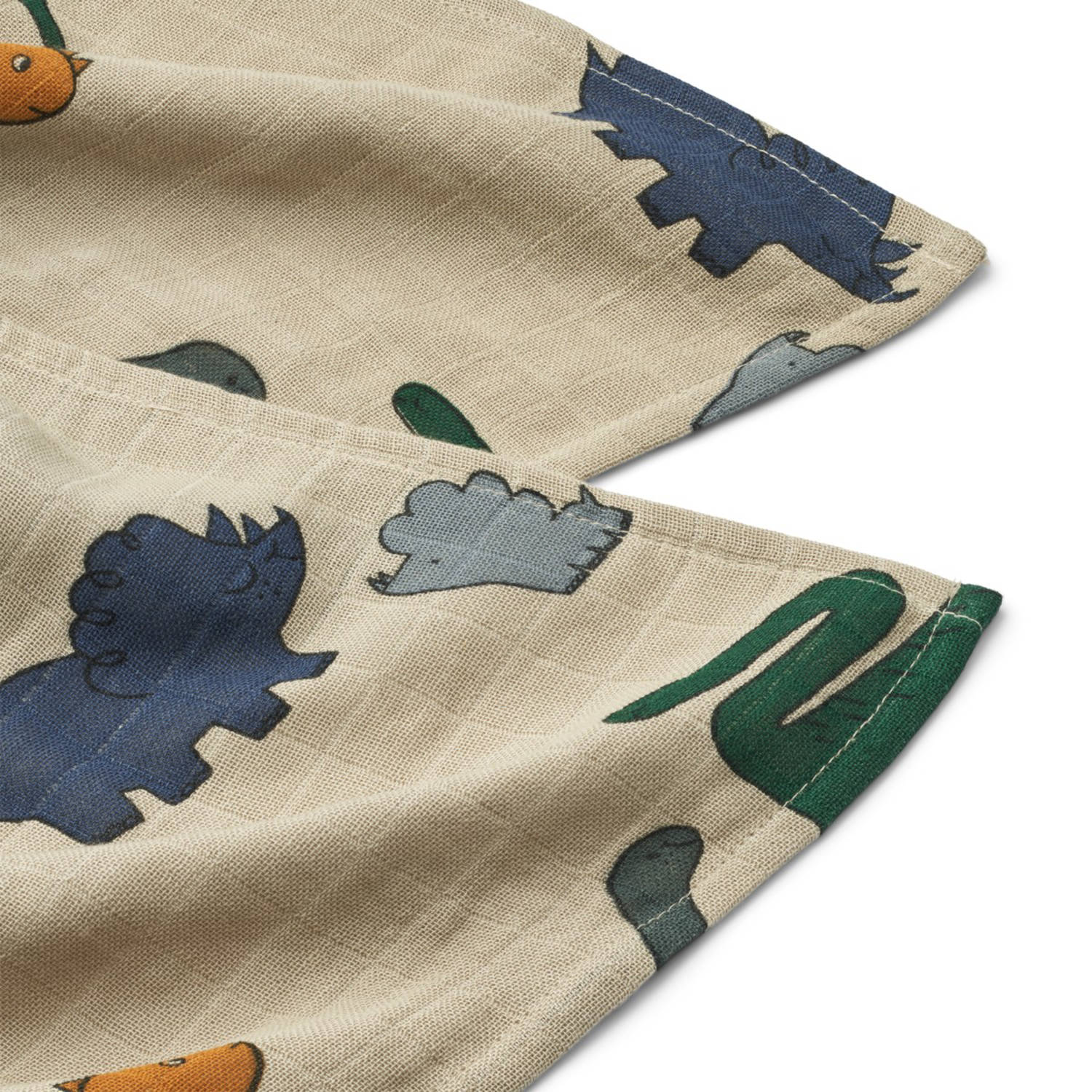 Liewood hydrofiele doek Lewis 65x65 cm set van 2