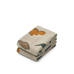 hydrofiele doek Lewis 65x65 cm - set van 2