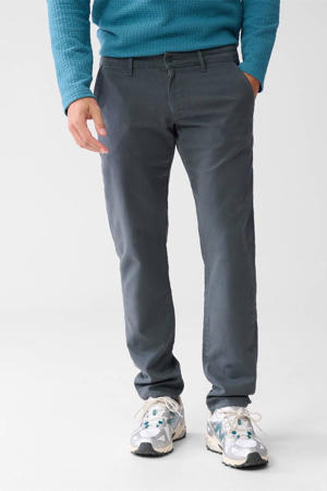 regular casual broek donkergroen