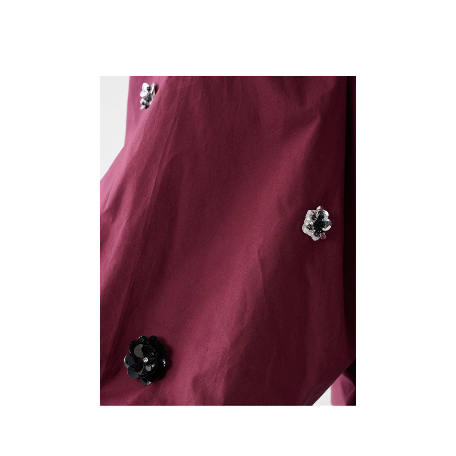 Shoeby blousetop donkerrood