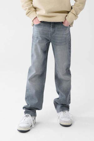straight jeans grey denim