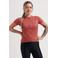 Rogelli fietsshirt Modesta koraalrood