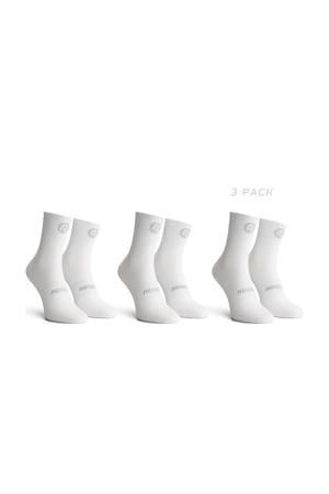 fietssokken Core - set van 3 wit