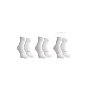 fietssokken Core - wit (set van 3)