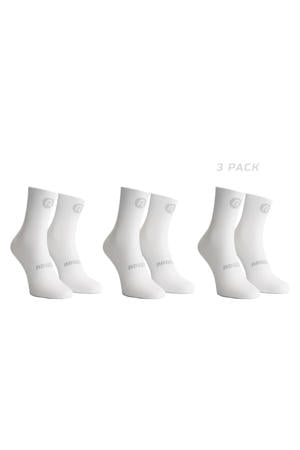 fietssokken Core - wit (set van 3)