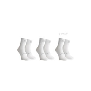 fietssokken Core - wit (set van 3)