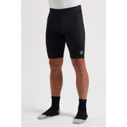 thumbnail: Zwarte heren Rogelli hardloopshort Core Tight van polyamide met elastische tailleband