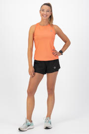 thumbnail: Oranje dames Rogelli hardloopschirt Core van polyester met ronde hals