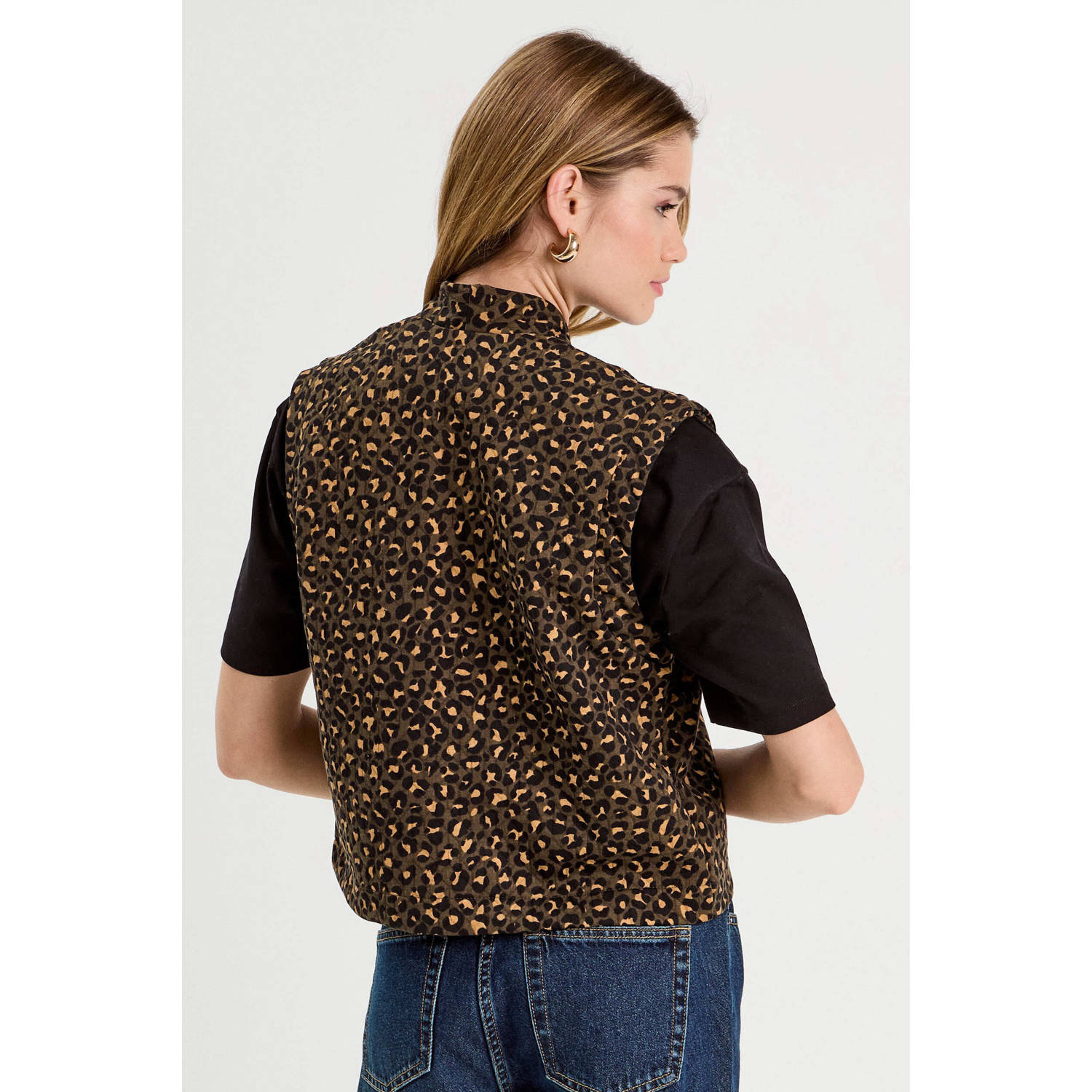 Cache gilet donkergroen