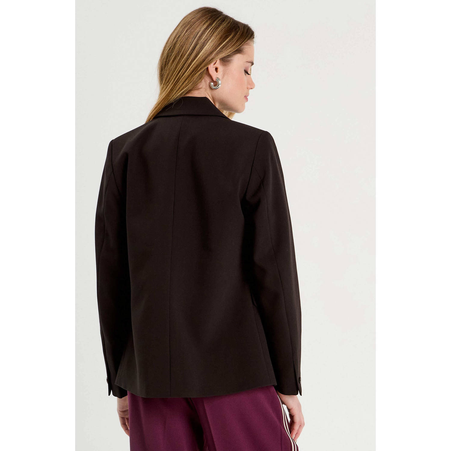 Cache regular blazer zwart