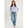 Cache Cache blouse lichtblauw broderie